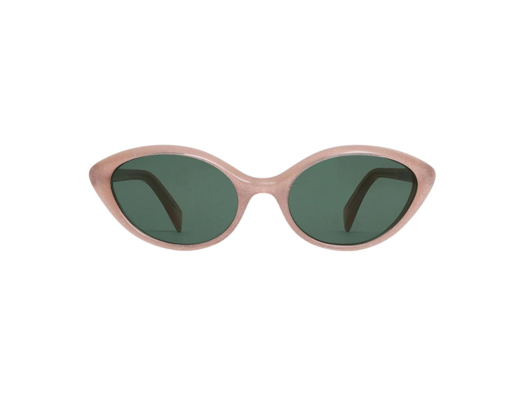 Celine Celine Cat Eye S264 Sunglasses In Acetate Pink Glitter
