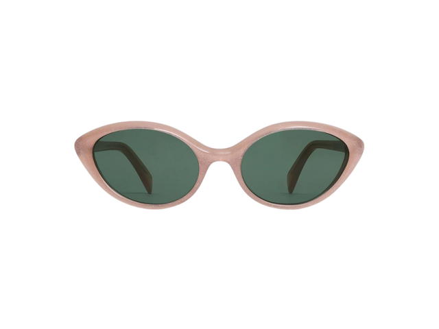 Celine Celine Cat Eye S264 Sunglasses In Acetate Pink Glitter - view 1