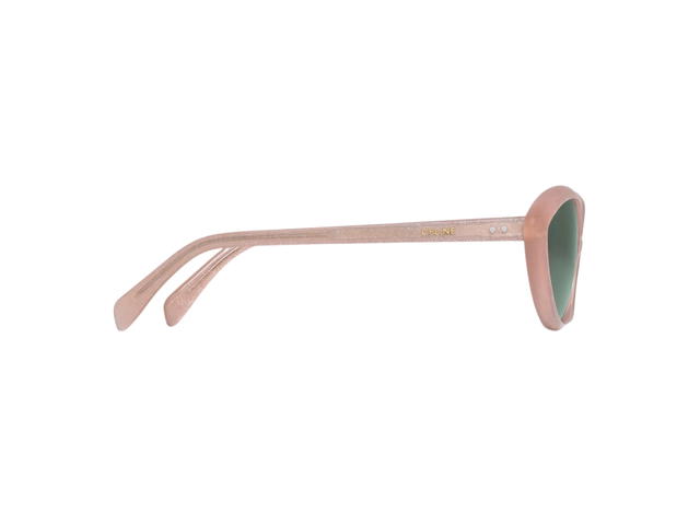 Celine Celine Cat Eye S264 Sunglasses In Acetate Pink Glitter - view 2