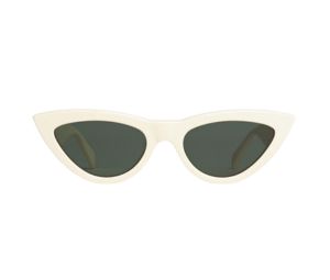 Buy Celine Cat Eye Sunglasses In Acetate White With Organic Lenses at Sasom – Authentic and Ready to Ship