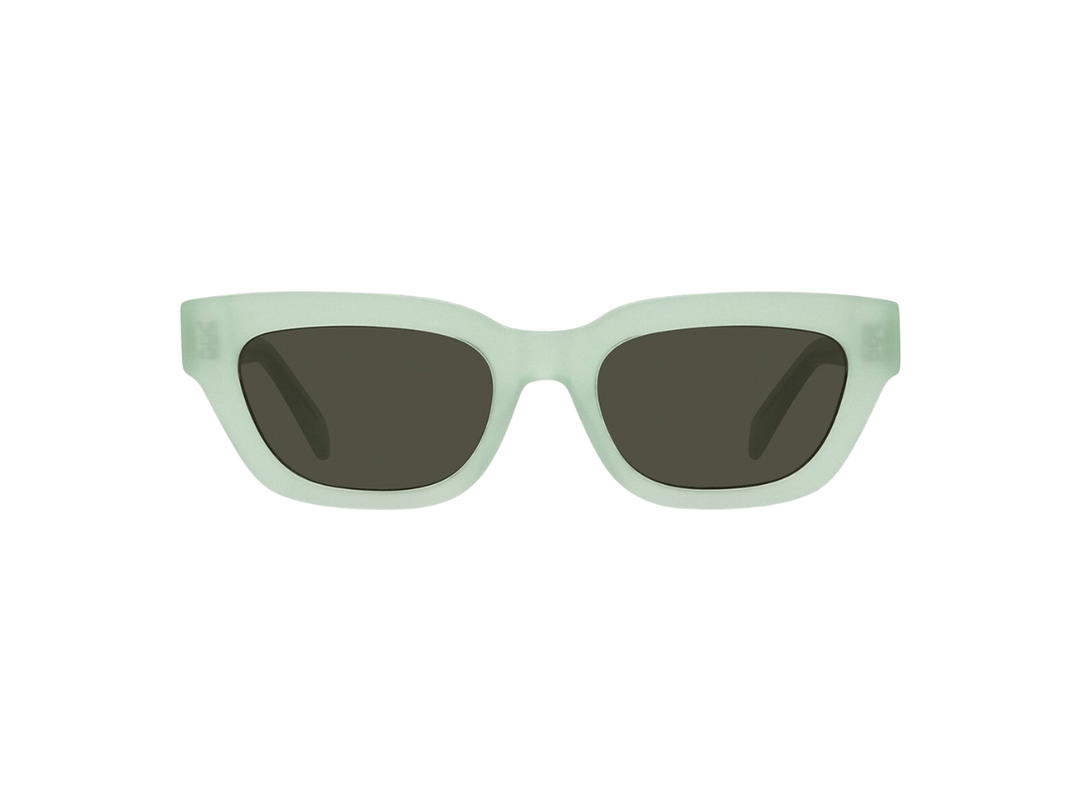 Celine Celine Cat Eye Sunglasses In Acetato Menta Opalino Lucido Light Green