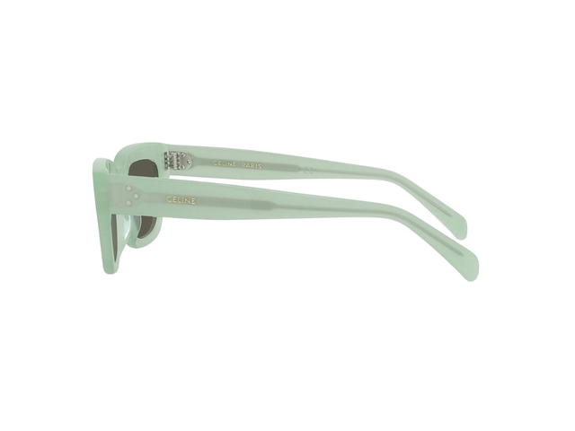 Celine Celine Cat Eye Sunglasses In Acetato Menta Opalino Lucido Light Green - view 2