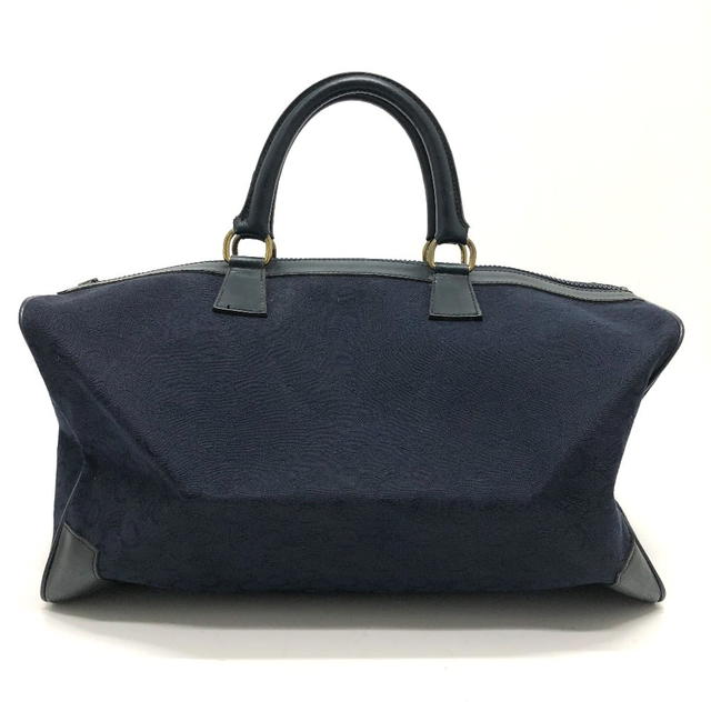 Celine CELINE CMacadam Carriage vintage Hand Bag Duffle Bag Canvas/Leather Navy - view 1