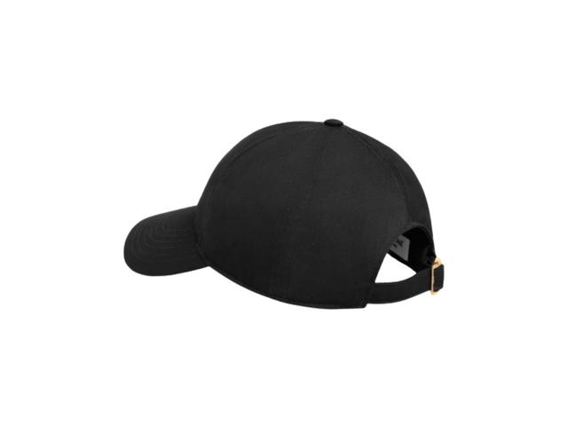 Celine Celine Baseball Cap In Drill Cotton Black - view 3