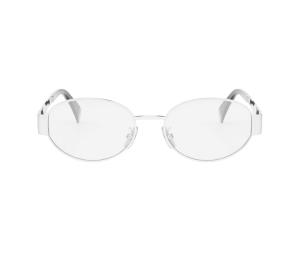 Buy Celine Eyeglasses In Metal Triomphe With Shiny Palladium at Sasom – Authentic and Ready to Ship