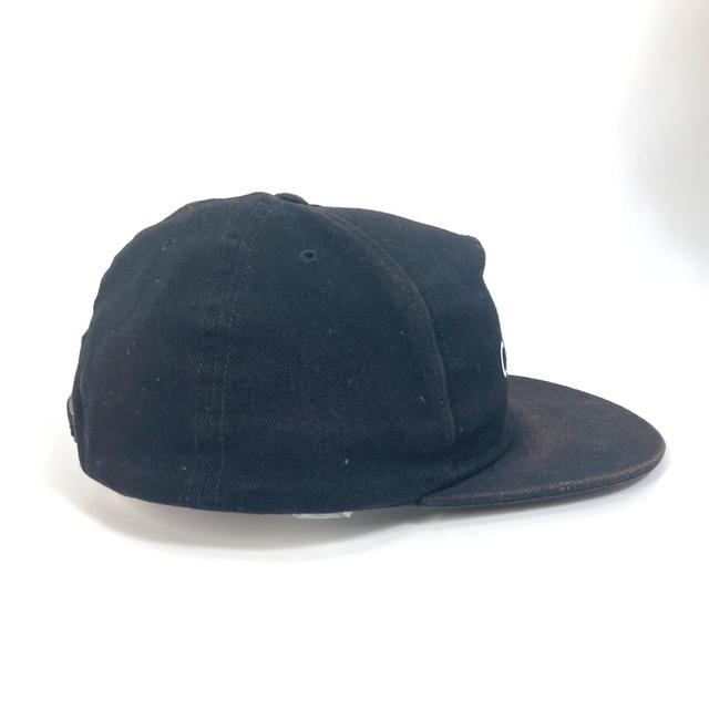 Celine CELINE Hat logo cap Baseball cap cap cotton Black/White - view 5