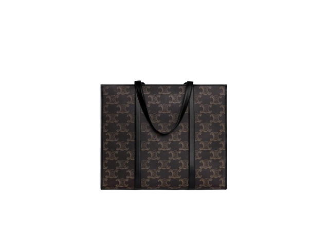 Celine Celine Large Cabas In Triomphe Canvas XL Black - view 1