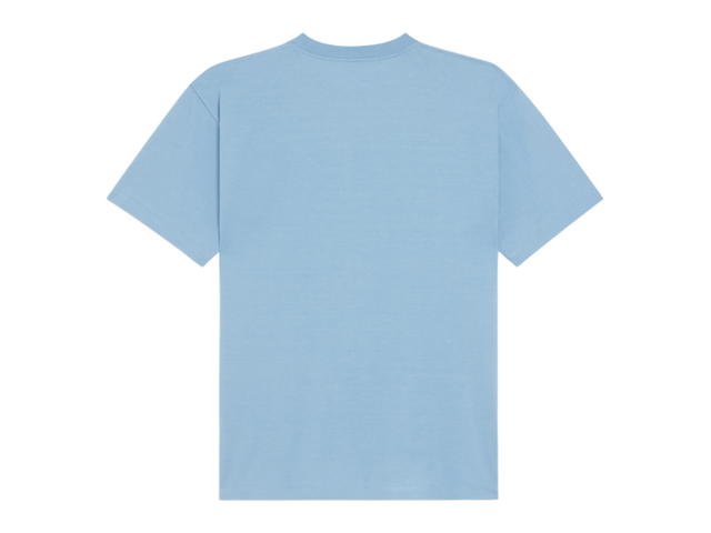 Celine Celine Loose Celine T-Shirt In Cotton Jersey Washed Blue Black - view 2
