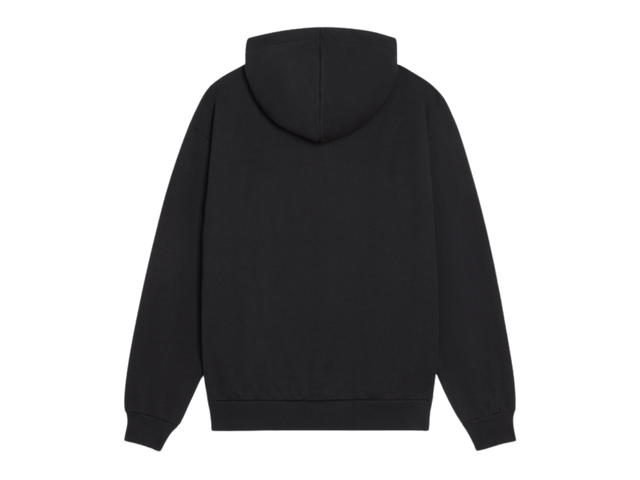 Celine Celine Loose Fit Hoodie In Cotton Fleece With Gradient Celine Print Black - view 2
