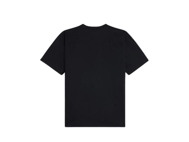 Celine Celine Loose T-Shirt In Cotton Jersey Black White - view 2