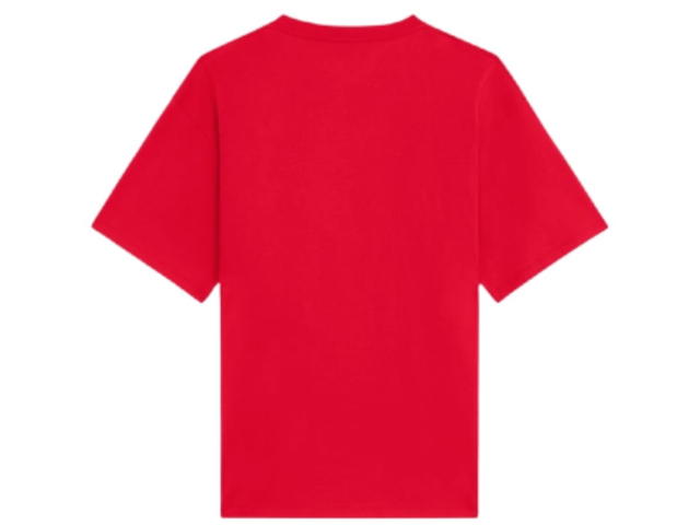 Celine CELINE LOOSE T-SHIRT IN COTTON RED / WHITE - view 2