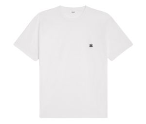 Buy Celine Loose Triomphe T-Shirt In Cotton Jersey Off White-Black at Sasom – Authentic and Ready to Ship