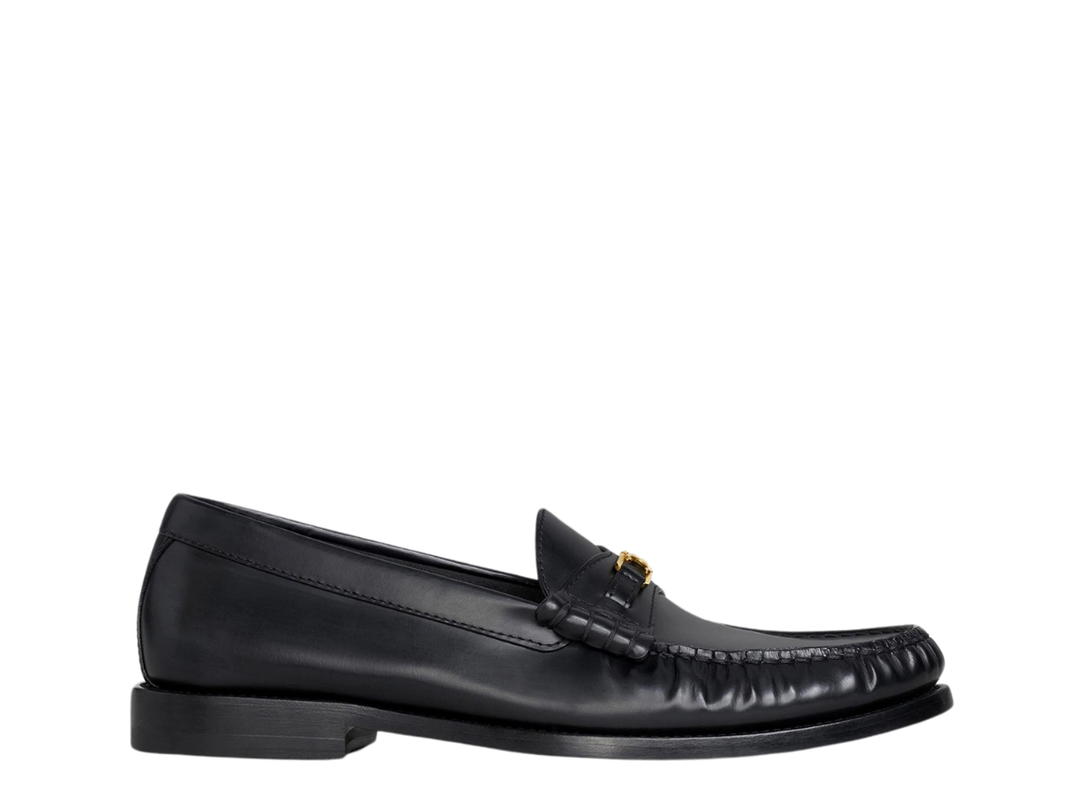 Celine Celine Luco Loafer In Polished Bullskin Black
