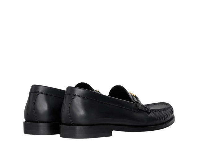 Celine Celine Luco Loafer In Polished Bullskin Black - view 3