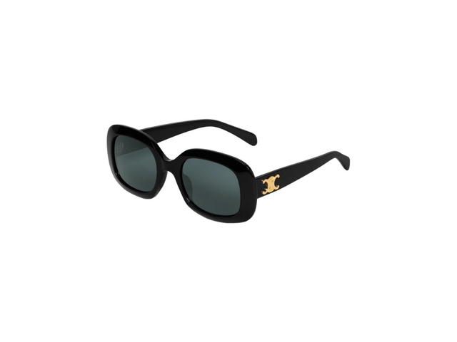 Celine Celine Lulu Triomphe Sunglasses In Acetate Black - view 2