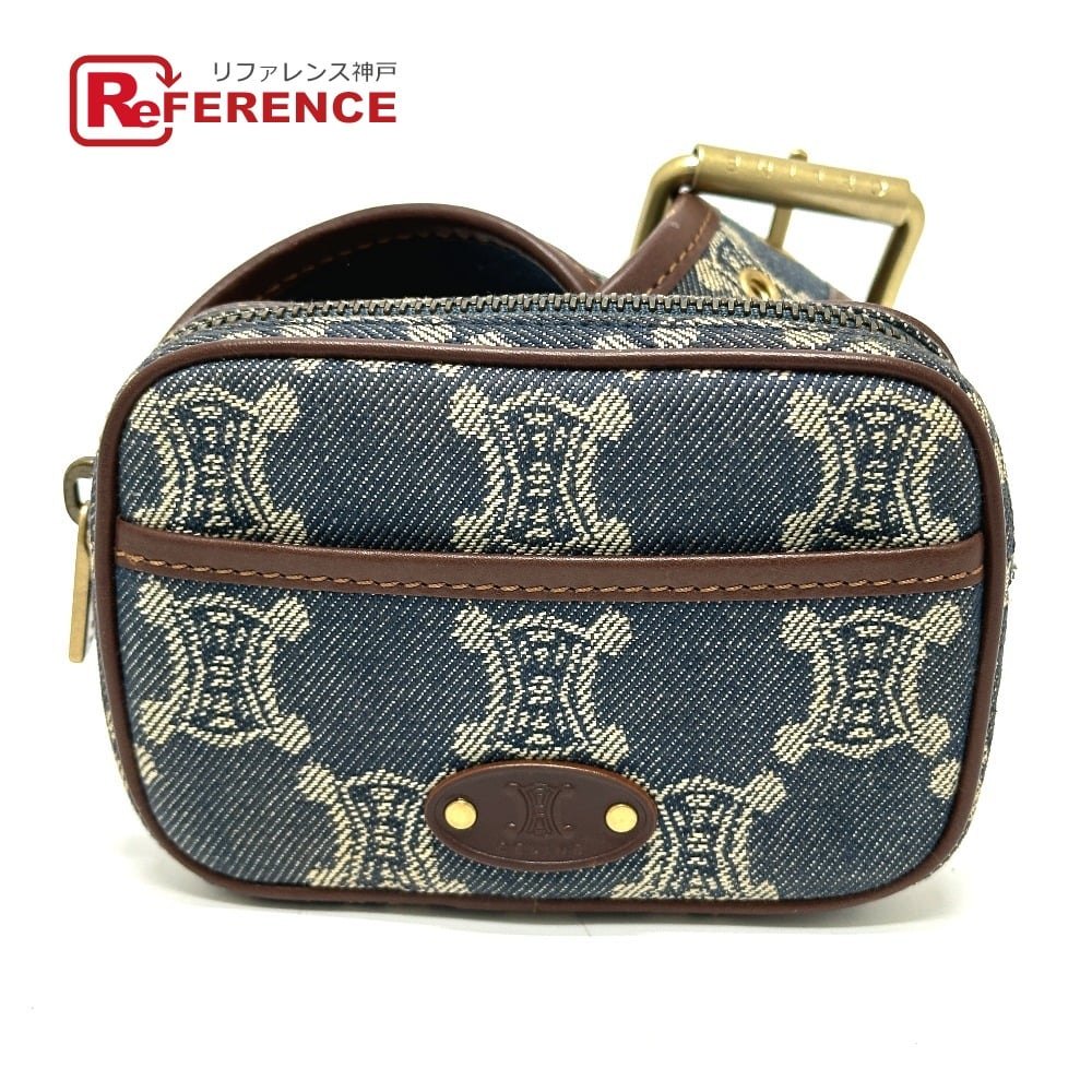 Celine CELINE Macadam Denim Pouches, Belts, Bags Waist Pouch Denim blue