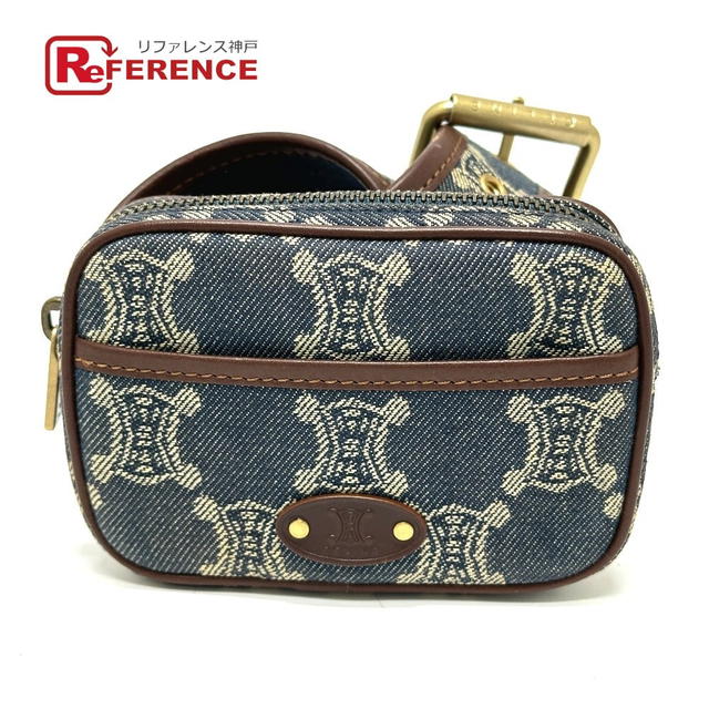 Celine CELINE Macadam Denim Pouches, Belts, Bags Waist Pouch Denim blue - view 1