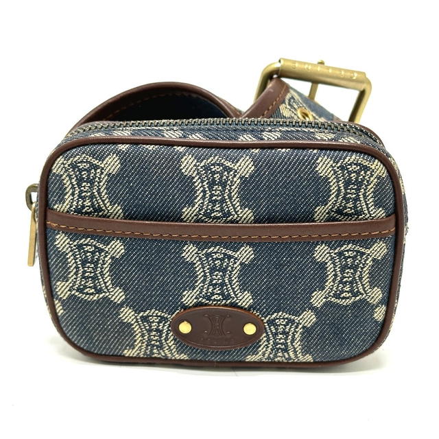 Celine CELINE Macadam Denim Pouches, Belts, Bags Waist Pouch Denim blue - view 2