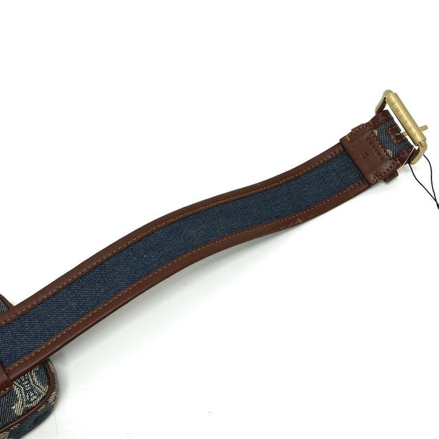 Celine CELINE Macadam Denim Pouches, Belts, Bags Waist Pouch Denim blue - view 5