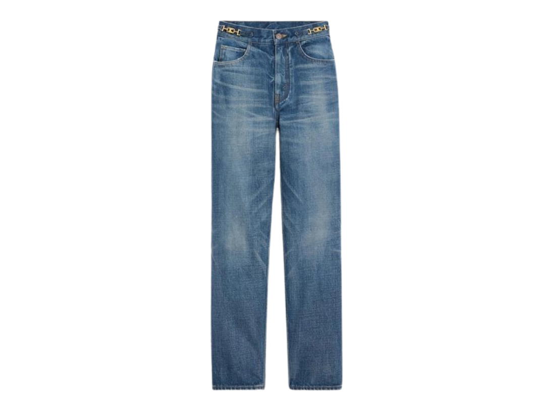 Celine Celine Margaret Jeans In Union Wash Denim (W)