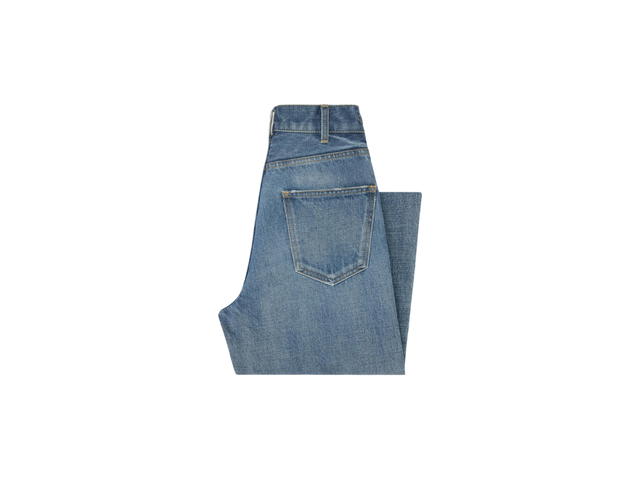 Celine Celine Margaret Jeans In Union Wash Denim - view 2