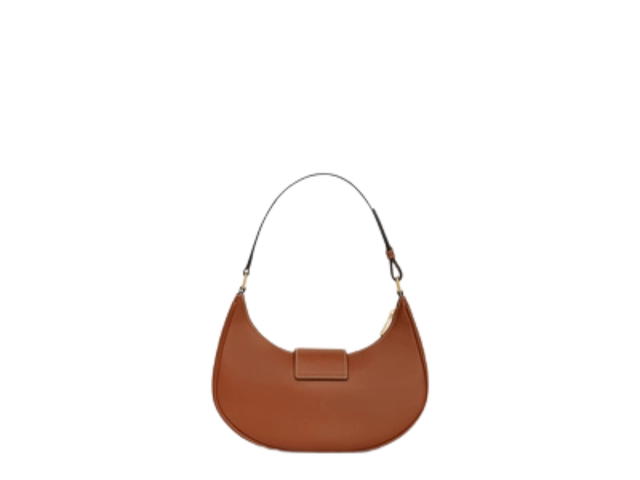 Celine Celine Medium Ava Triomphe Bag In Smooth Calfskin Leather With Gold Finishing Hardware Tan - view 3