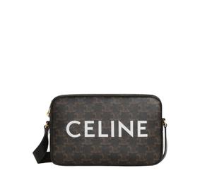 Buy Celine Medium Messenger Bag In Triomphe Canvas With Celine Print Black at Sasom – Authentic and Ready to Ship