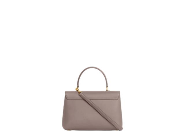 Celine Celine Medium Nino Bag In Supple Calfskin Leather With Gold Finishing Hardware Pebble - view 3