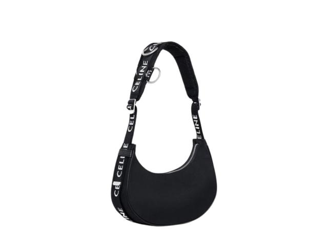 Celine Celine Medium Trekking Ava In Nylon With Silver Finishing Black - view 2