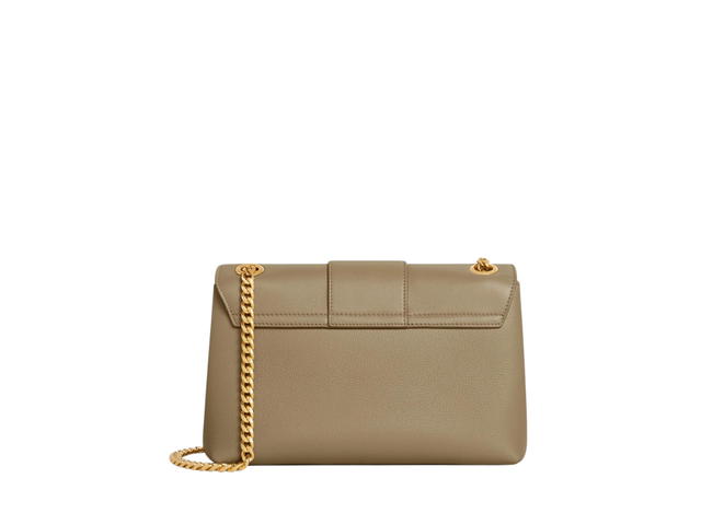 Celine Celine Medium Victoire Bag In Supple Calfskin With Gold Finishing Brown Sepia - view 2