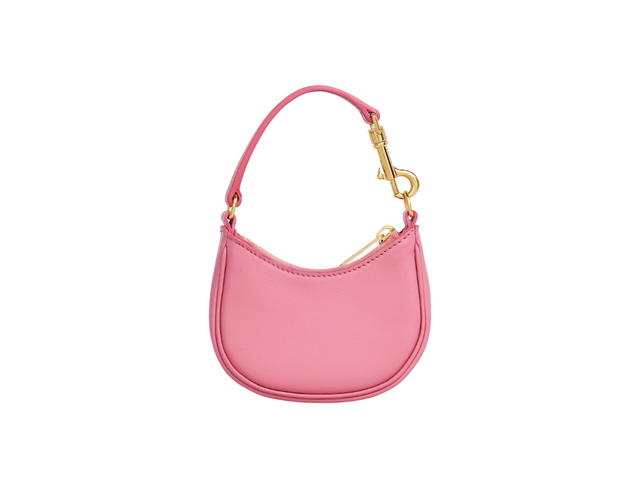 Celine Celine Micro Ava In Smooth Calfskin With Gold Finishing Flamingo - view 2