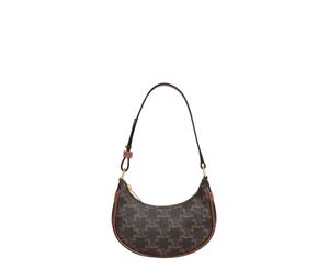 Buy Celine Mini Ava In Triomphe Canvas And Calfskin With Gold Finishing Tan at Sasom – Authentic and Ready to Ship
