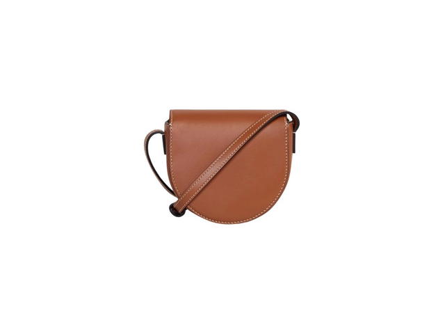 Celine Celine Mini Besace Cuir Triomphe In Smooth Calfskin Tan - view 3
