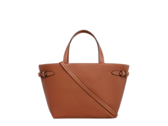 Celine Celine Mini Cabas Anais Cuir Triomphe In Grained Calfskin Leather With Gold Finishing Hardware Tan - view 3