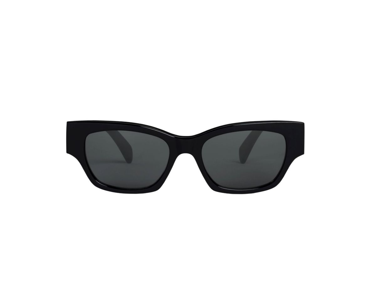 Celine Celine Monochroms 01 Sunglasses In Acetate Black