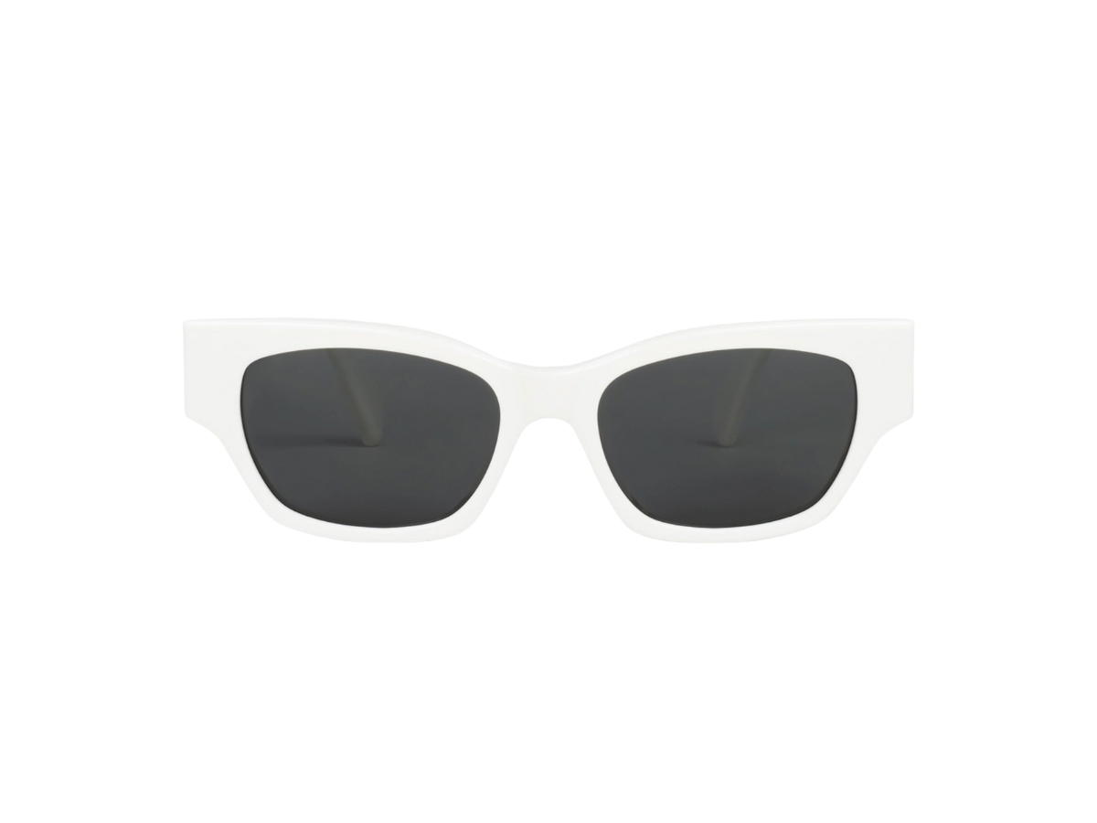 Celine Celine Monochroms 01 Sunglasses In Acetate White