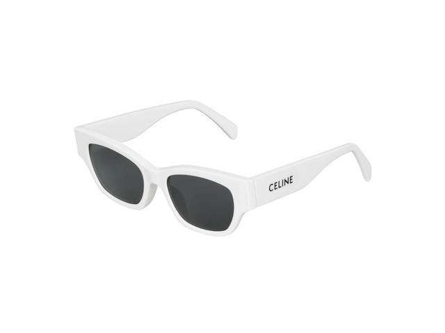 Celine Celine Monochroms 01 Sunglasses In Acetate White - view 2