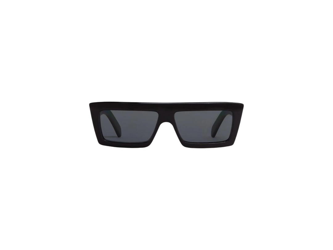Celine Celine Monochroms 02 Sunglasses In Acetate Black With Smoke Lenses