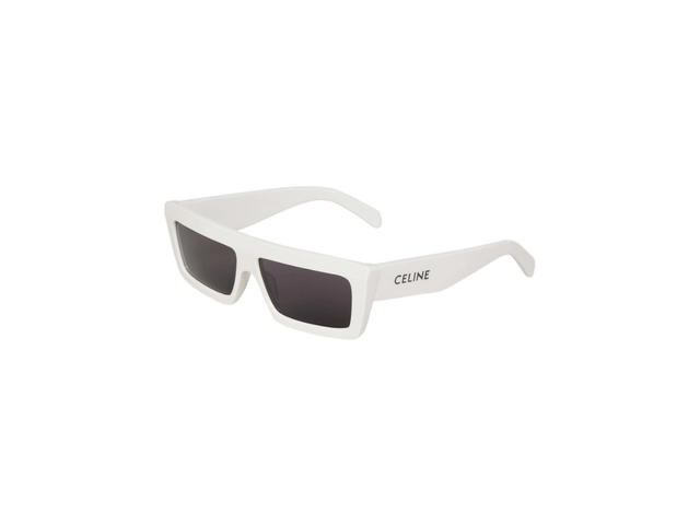 Celine Celine Monochroms 02 Sunglasses In Acetate White - view 2