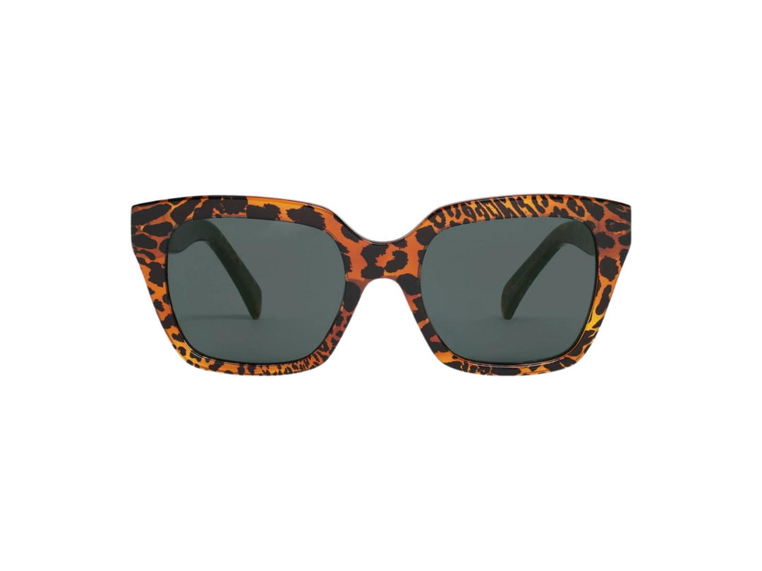 Celine Celine Monochroms 03 Sunglasses In Acetate Leopard Havana With Smoke Lenses