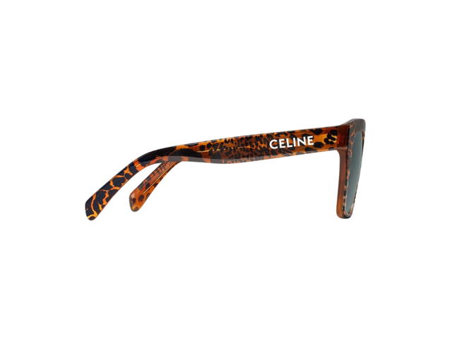 Celine Celine Monochroms 03 Sunglasses In Acetate Leopard Havana With Smoke Lenses - view 3