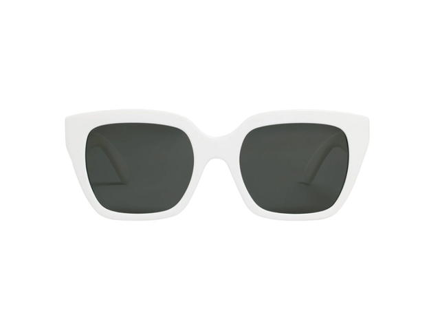 Celine Celine Monochroms 03 Sunglasses In Acetate White - view 1