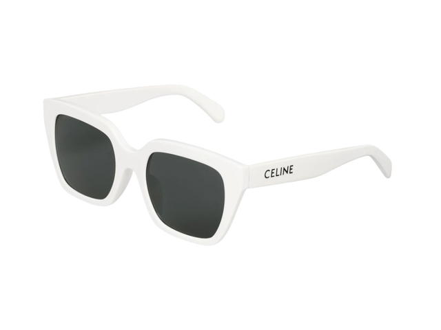 Celine Celine Monochroms 03 Sunglasses In Acetate White - view 2