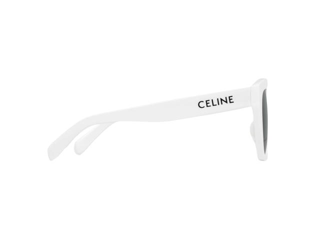 Celine Celine Monochroms 03 Sunglasses In Acetate White - view 3