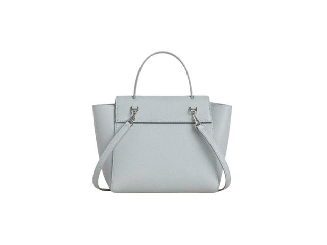 Celine Celine Nano Belt Bag In Grained Calfskin Mineral - view 2