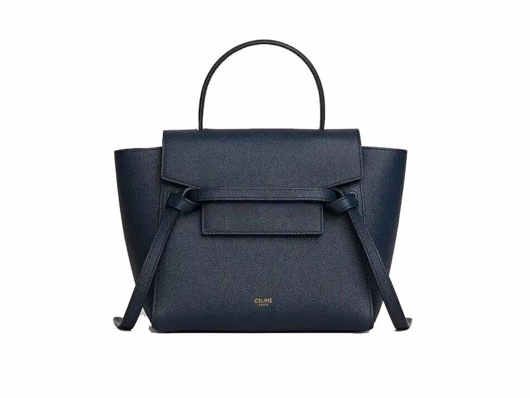 Celine Celine Nano Belt Bag Navy Blue