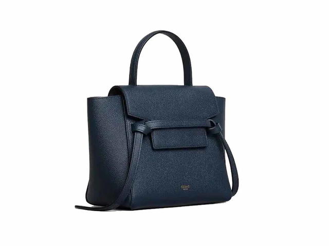 Celine Celine Nano Belt Bag Navy Blue - view 2