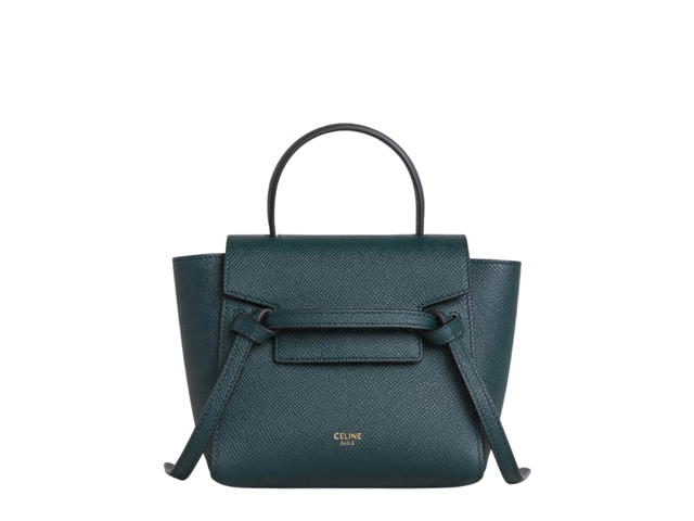 Celine Celine Pico Belt Bag In Grained Calfskin With Gold Finishing Amazone - view 1