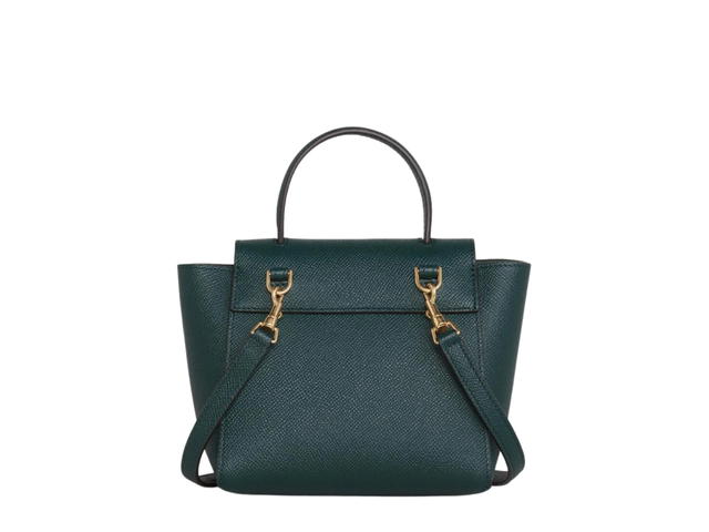 Celine Celine Pico Belt Bag In Grained Calfskin With Gold Finishing Amazone - view 2