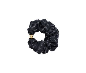 Buy Celine Scrunchy Rayure Bracelet In Brass With Gold Finish And Black Silk Gold Black at Sasom – Authentic and Ready to Ship